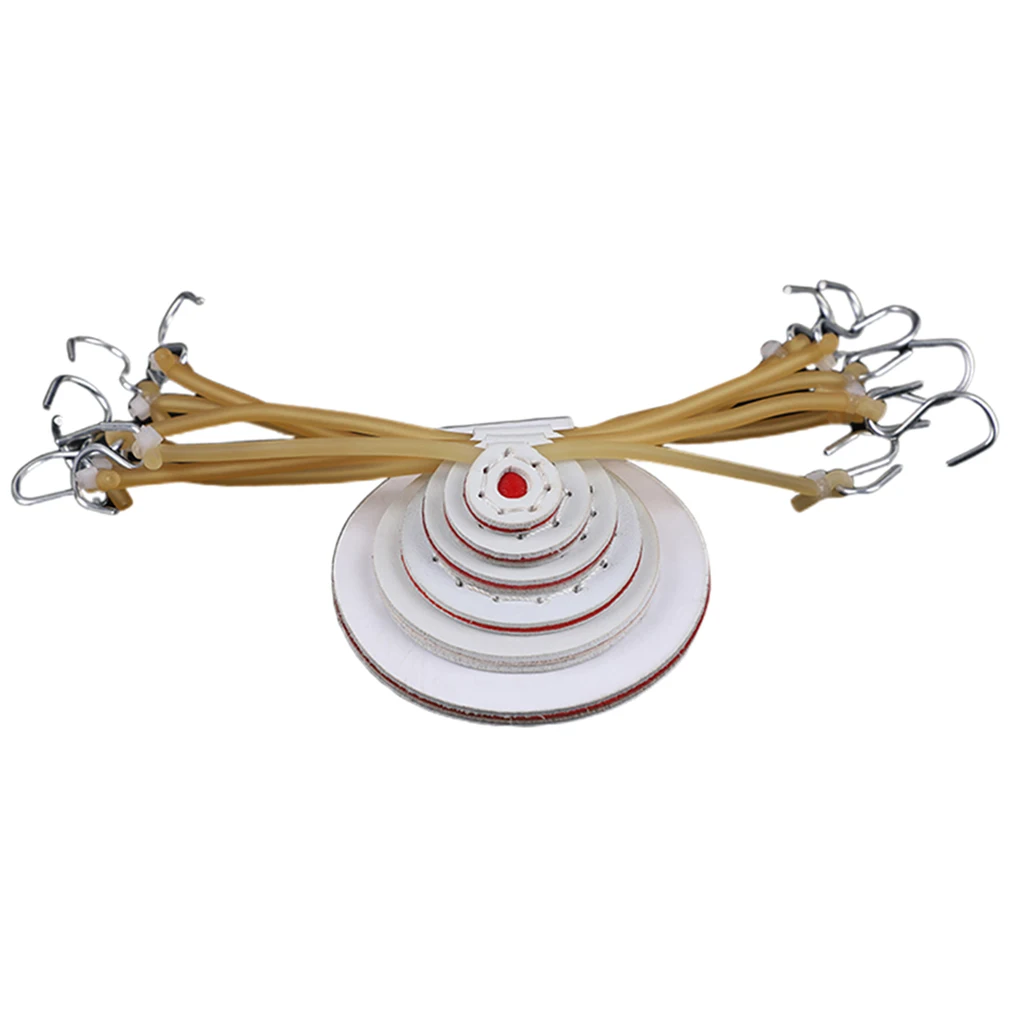 6x Slingshot Target Spinner Aim Shoot Hunting Aids Markers Equip Accessories