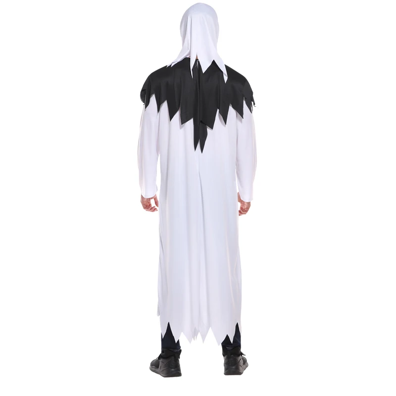 Детский костюм на Хэллоуин, костюм призрака для взрослых и детей, костюм эльфа, одежда для мальчиков и девочек