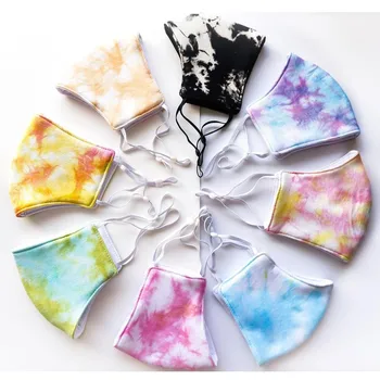 

1PC Fashion Printed Face Mask Unisex Washed And Reused Face Masks For Men And Women comfortable Facemask mascarilla facial