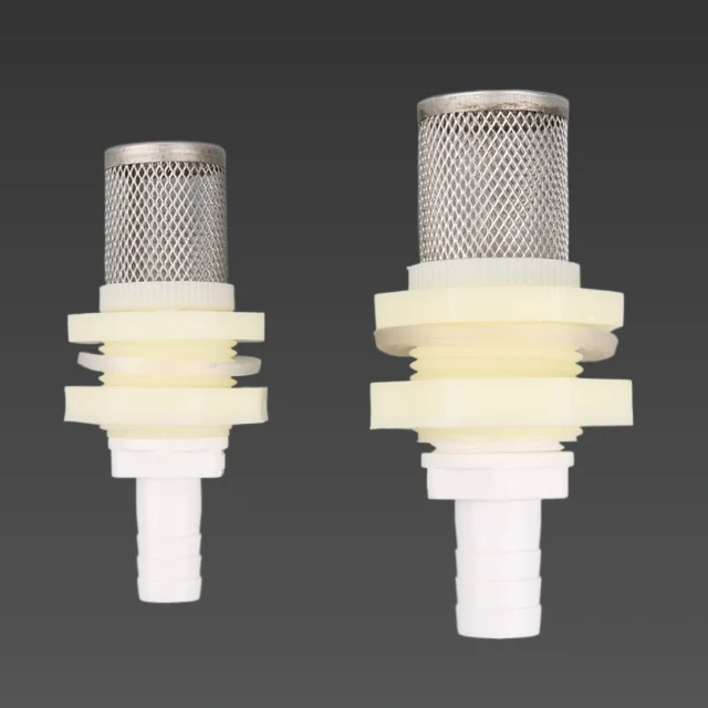 1Pc 8/10/12/16 Mm -Es Víztartály Csatlakozó Szűrővel Akvárium Haltartály -Adapter Kert Öntözővízszűrő