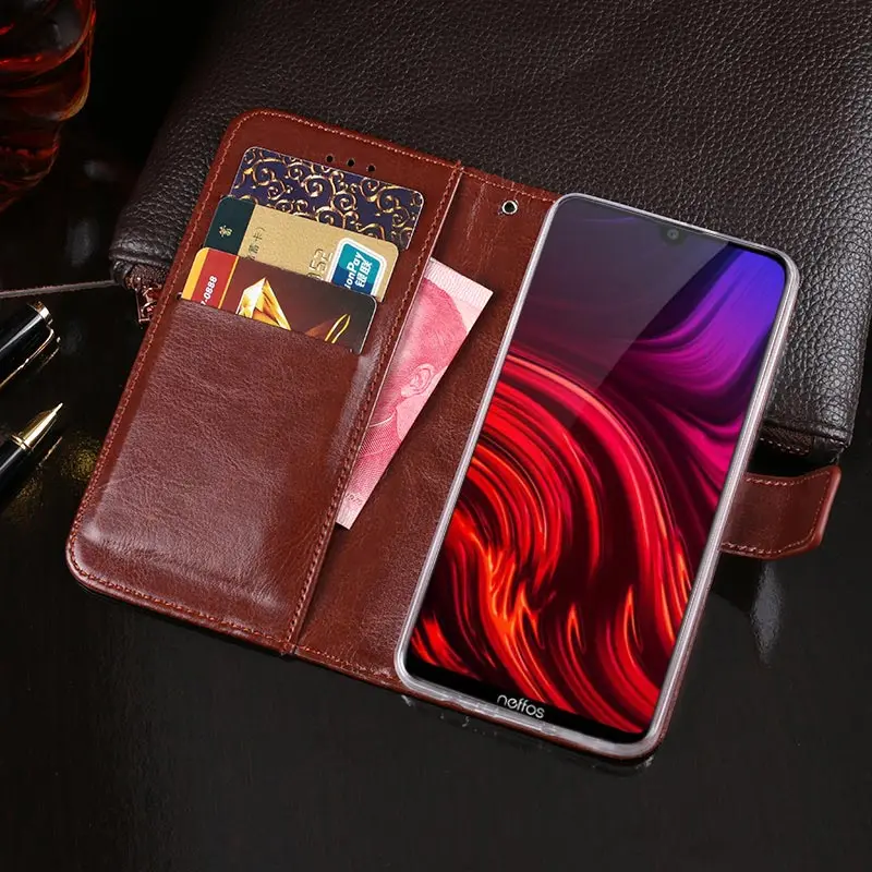 Для TP-LINK Neffos X20 чехол Флип Бумажник Бизнес кожаный чехол для телефона для TP-LINK Neffos X20 TP7071A чехол Fundas аксессуары