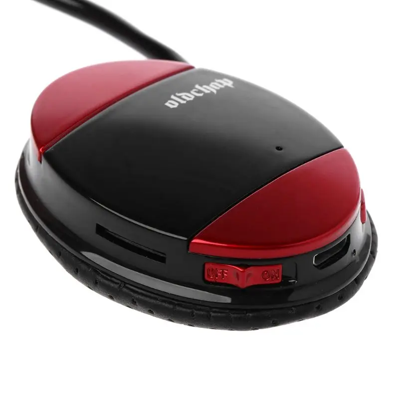 Беспроводная гарнитура Bluetooth наушники гибкие шейные FM стерео звук наушники микрофон Вызов TF карты спортивные аксессуары портативный