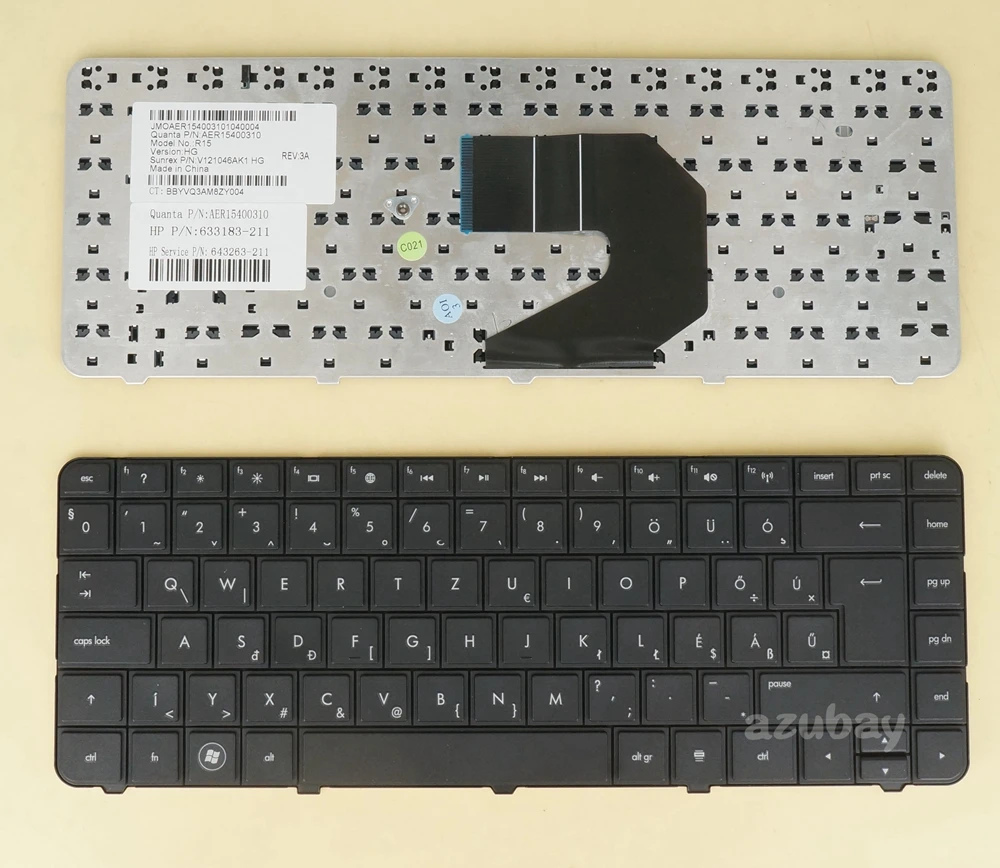 Венгерская клавиатура для HP 2000-2d03SH CQ57-204SH CQ57-301EH CQ57-420SH CQ58-100SH G6- 1312sh 1313sh 1314sh 1315sh 1316eh |