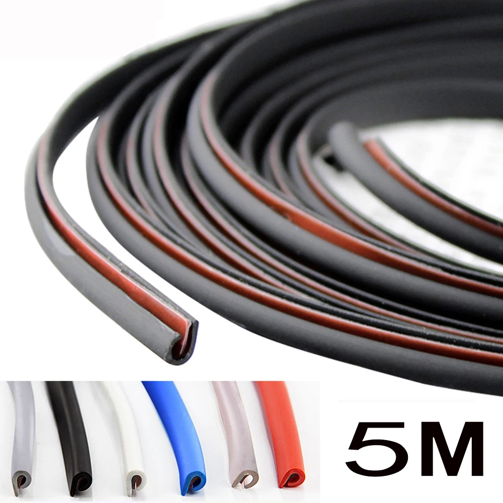 

Car Door Edge Protector Sealing Strip Sticker For Hyundai Solaris Accent IX35 I30 I20 Tucson Creta Santa Fe Elantra IX25 I10 I40