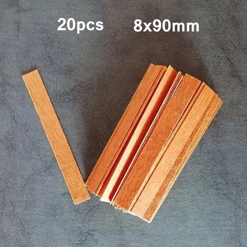 10/20/40Pcs Handmade Wood Wooden Wick Wax Candle Core Sustainers Tab With  Metal Stand DIY Candle Making Supply Sets Home Decor - Price history &  Review, AliExpress Seller - Worldwide Tool Store