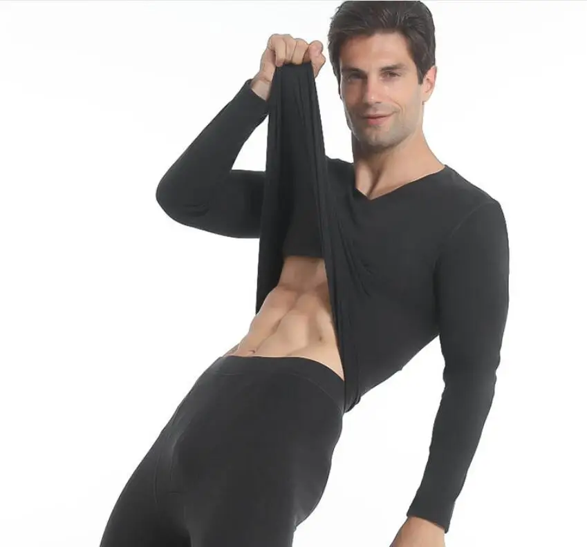 Термобелье для мужчин Мерино термо одежда Camiseta Termica Masculina теплые штаны Ropa Interior Hombre