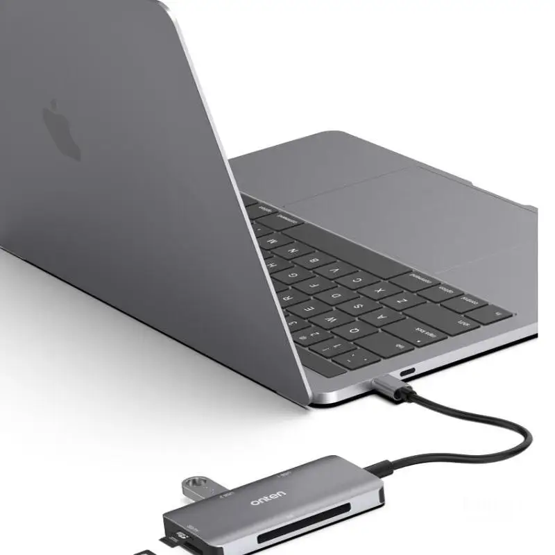 2 порта USB 3,0 концентратор конвертер адаптер Мульти usb тип-c к CF/TF/SD кард-ридер смарт-карт памяти для ПК Windows XP Mac