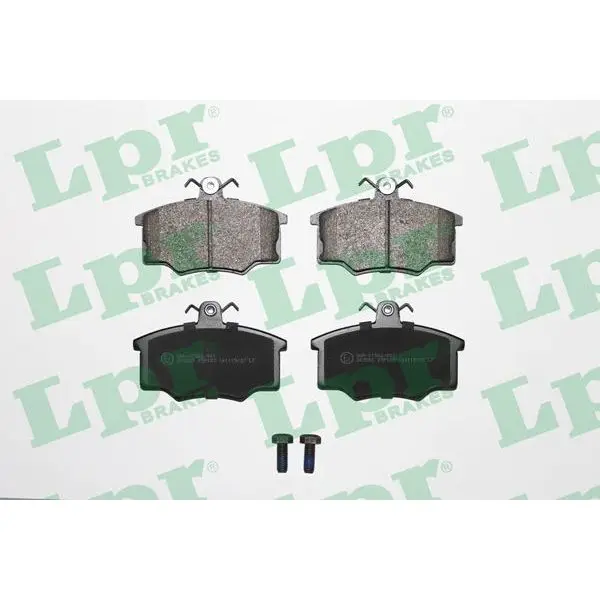 Колодки тормозные AUDI 80 1.6/1.8 78-86 передние LPR 05P187