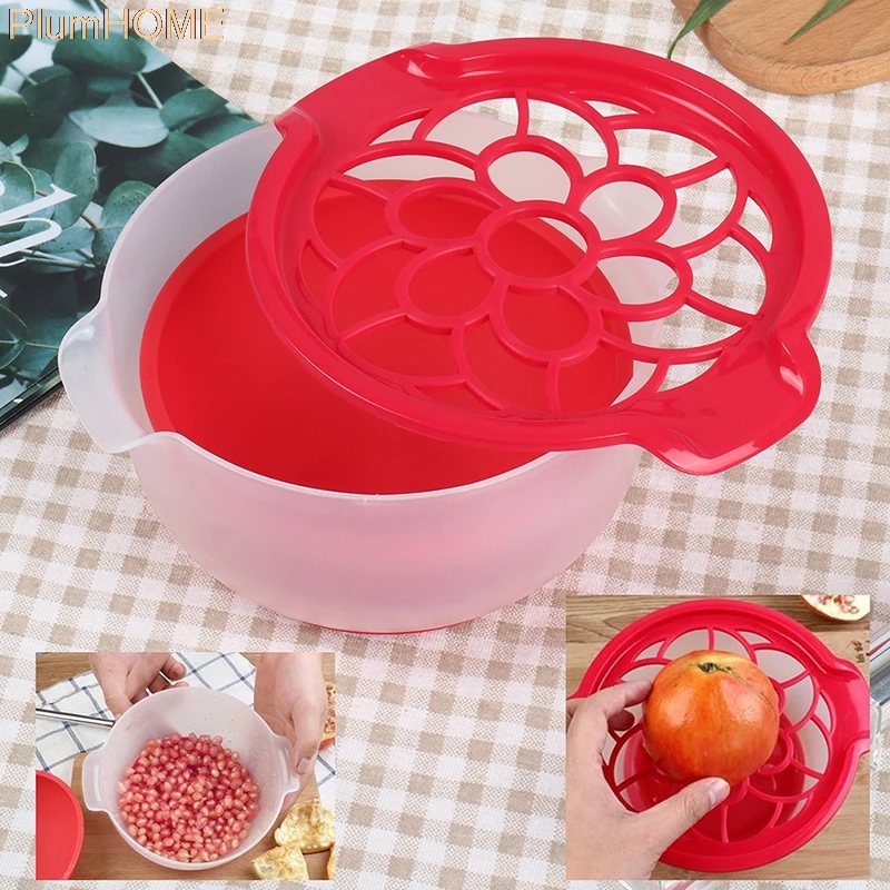 Silicone Pomegranate Peeler Machine Home Kitchen Fruit Tools Gadgets Peeling Bowl Practical Tool | Дом и сад