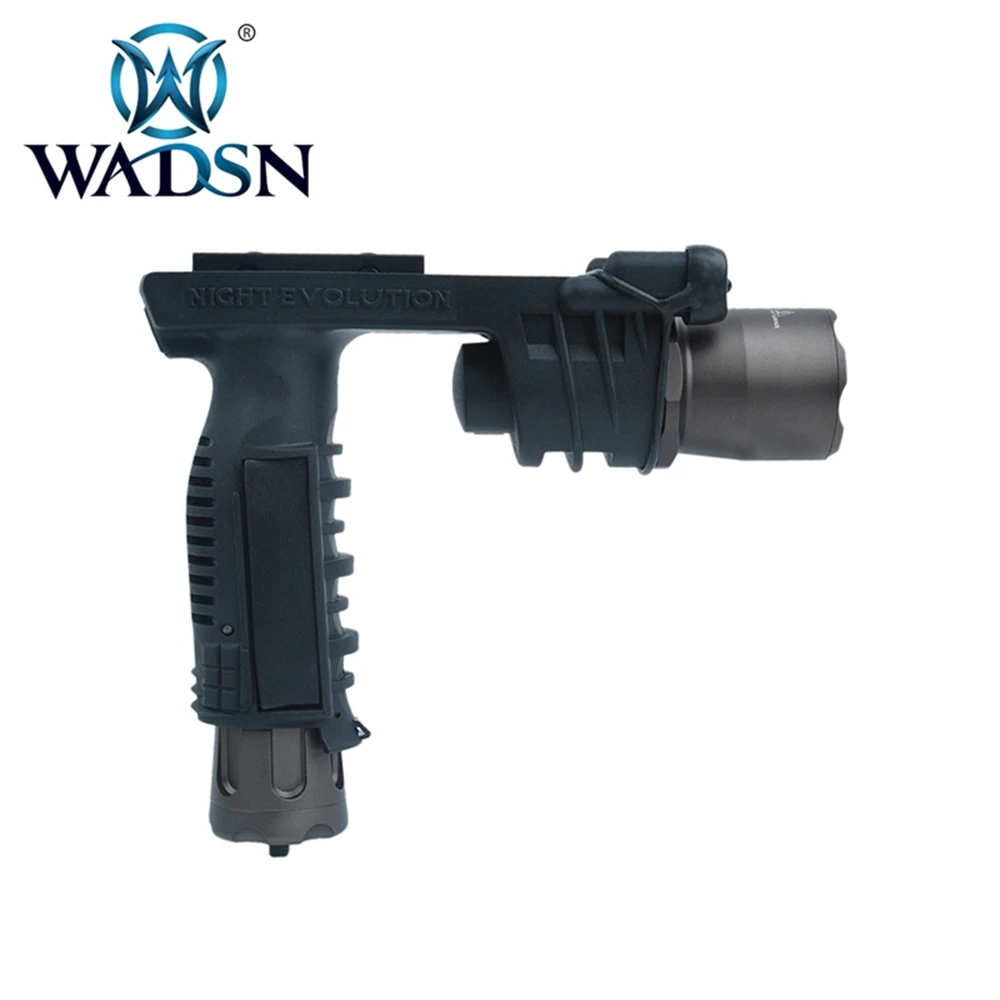 WADSN тактический фонарь M910A вертикальный FOREGRIP WEAPONLIGHT без логотипа невидимая навигация страйкбол факелы WNE03001 подсветка для оружия