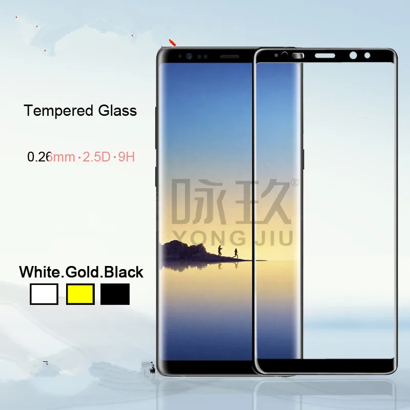 Закаленное стекло для Samsung Note 8 Edge Защитная пленка экрана Glas на Galaxy | Мобильные