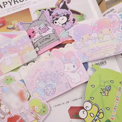 Papeterie de petite carte de vœux pour fille, dessin animé, mignon et créatif, enveloppe en papier, Mini, frais, en forme de cœur 