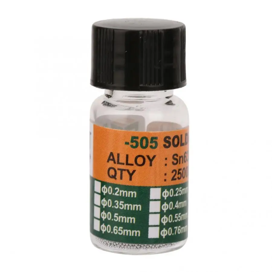 Свинцово оловянные Паяльные шарики для реболлинга BGA инструменты пайки и ремонта