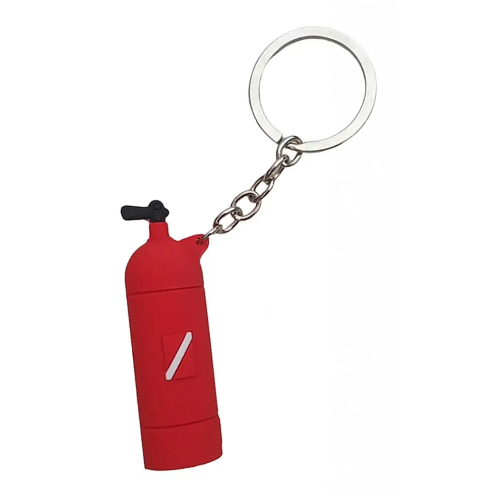 Diving Tank Accessories Key Chain Dive Flag Keychain Keyring Diver Fans Charm Pendant Scuba Diving Accessories