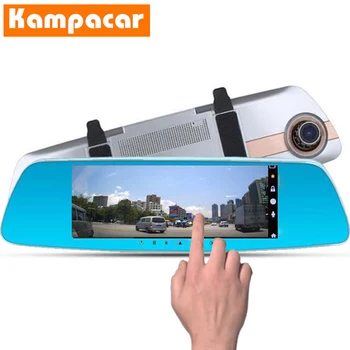 

Kampacar A4 Car Dash Cam Camera For 7 Inch Touch Rear View Mirror Auto Registrar Video Recorder Parking Monitor HD 1080P Car Dvr