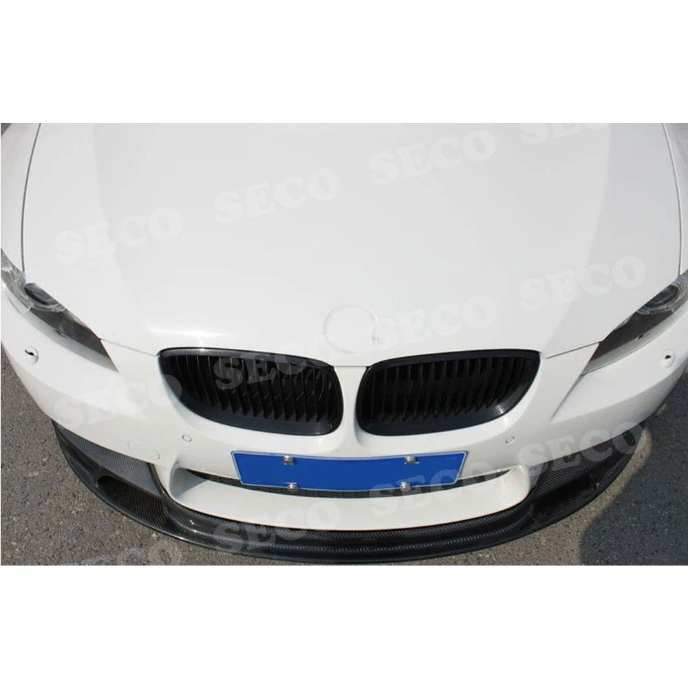 Для 3 серии углеродного волокна передний спойлер для BMW E90 E92 E93 M3 2009-2012 GT-SV стиль головной бампер Защита подбородка