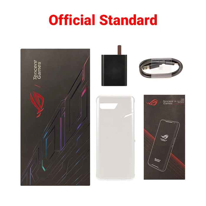 Global Firmwar Asus ROG Phone 2 8 Гб 128 ГБ игровой телефон ROG Phone II ZS660KL 6,59 дюймов 8 Гб 128 ГБ Snapdragon 855+ 6000 мАч мобильный телефон - Цвет: Official standard