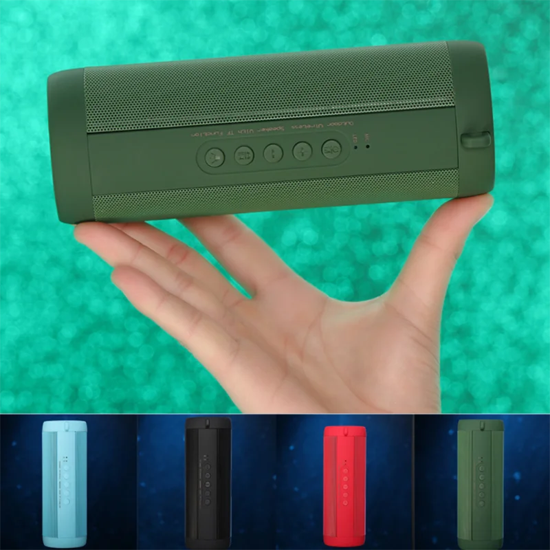 20 Вт портативный Bluetooth динамик беспроводной бас Колонка громкий динамик s водонепроницаемый Поддержка FM радио TF карта открытый динамик s Box