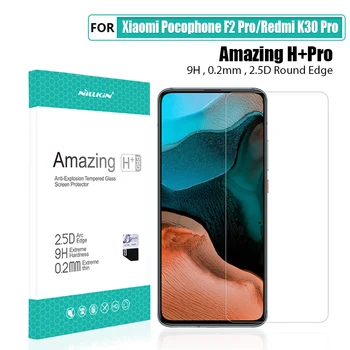 ガラスポコためF2プロpocophone redmi K30プロオリジナルnillkin強化ガラススクリーンプロテクターカメラフィルム