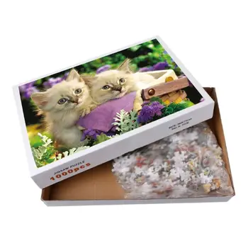 

27 Type 1000Pcs Adults Children Educational Puzzles Animals Landscape Figures Patterns Patter Jigsaw Puzzle Challenge Games Toys