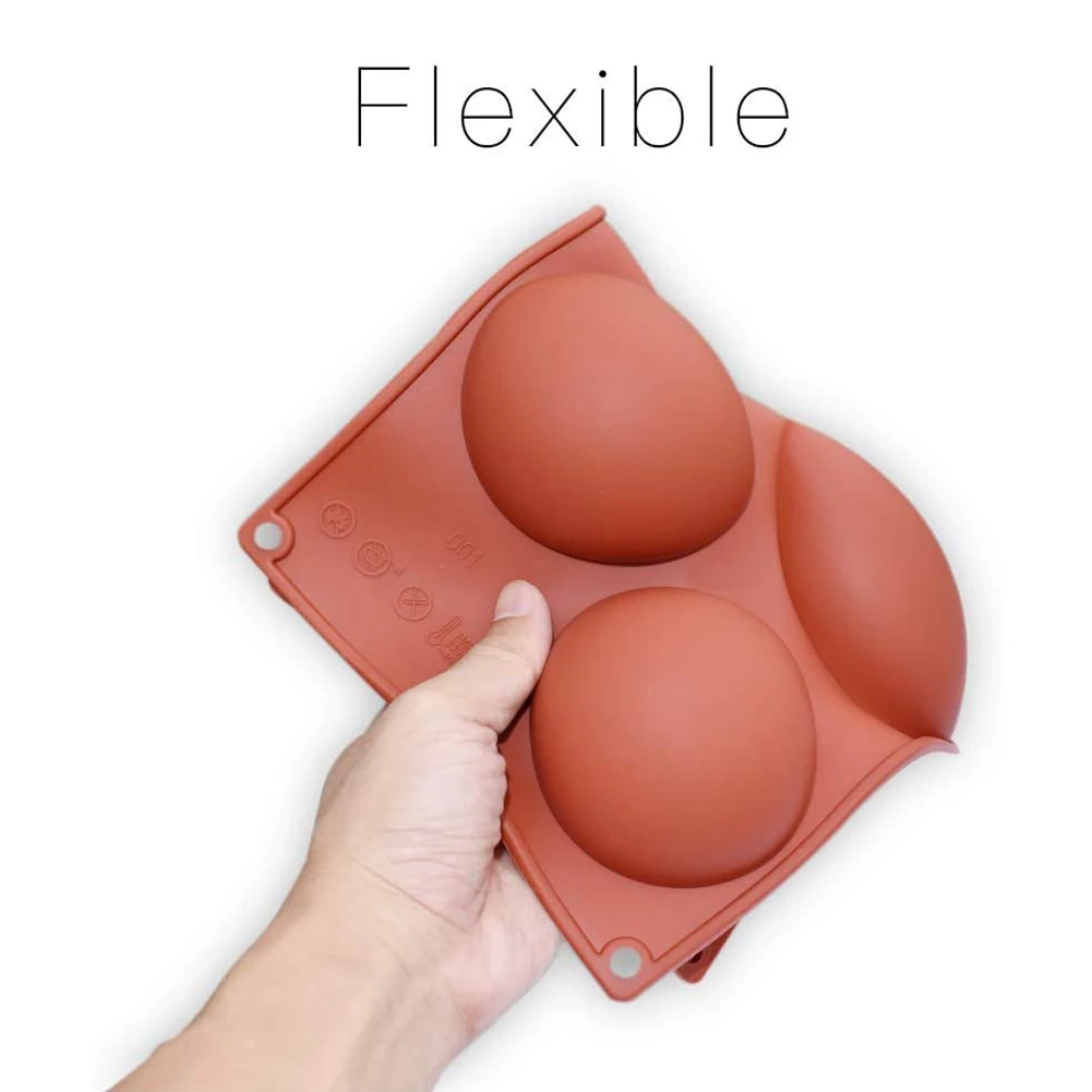 Silicone Mold For Chocolate Baking Dome Cake Pastry Bakeware Round Candy Pudding Jelly Soap Form Decoration DIY | Дом и сад