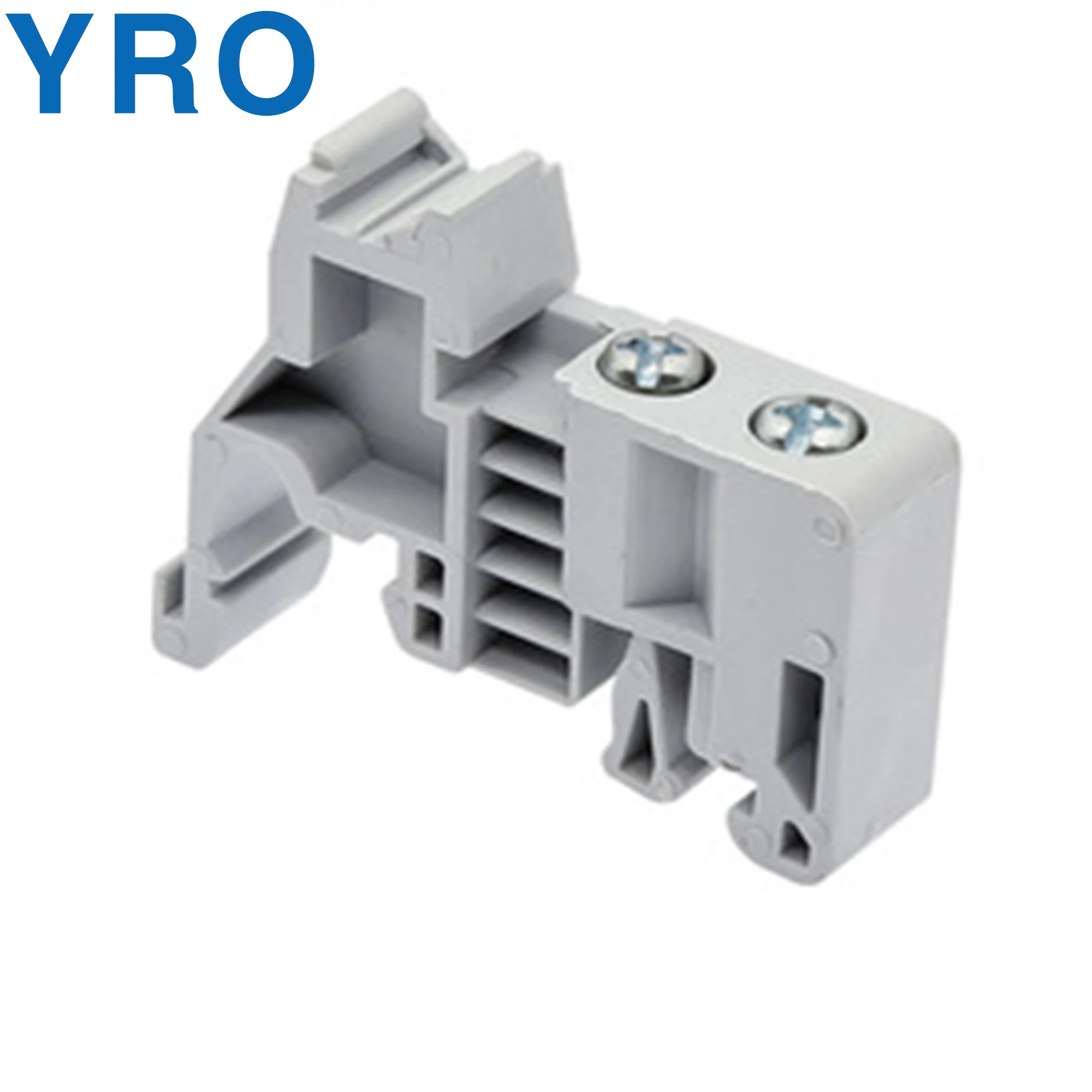 

UK Series Din Rail Terminal Block Brass Screw Mounting Terminal Block