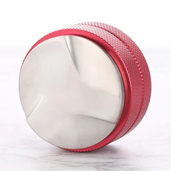 

Coffee tamper coffee dispenser/leveling tool 51mm or 58mm, home office espresso machine accessories (red, blue and black)