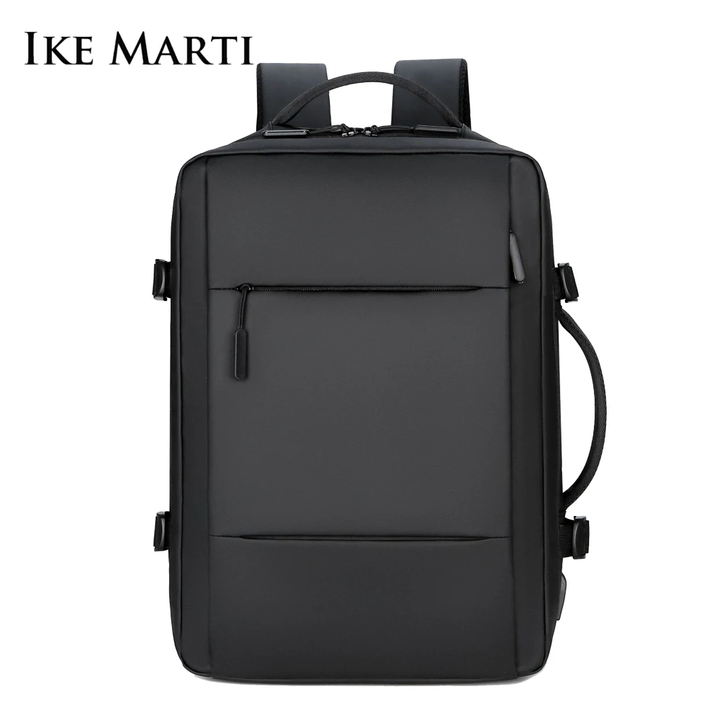 Mochila de viaje de gran capacidad para hombre, morral de viaje de 17 pulgadas con puerto de carga USB