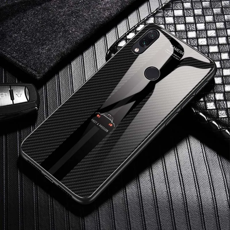 Чехол для Xiaomi Redmi Note 7 8 Pro Чехлы бампер из закаленного стекла Мягкий ТПУ чехол для Xiaomi Redmi 7 Pro 7A чехол Copue Xiomi
