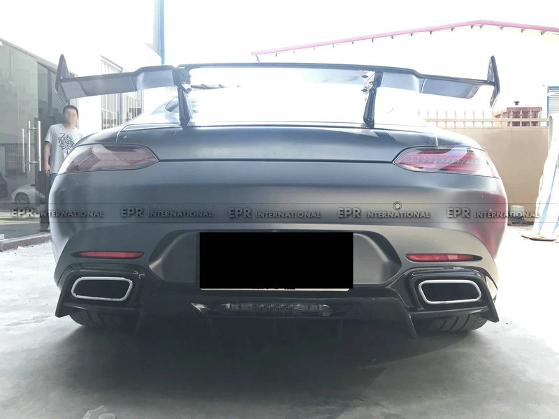 Карбоновый диффузор для AMG GT Ren, стильный карбоновый задний диффузор, комплект для тела, тюнинг для AMG GT, гоночная часть