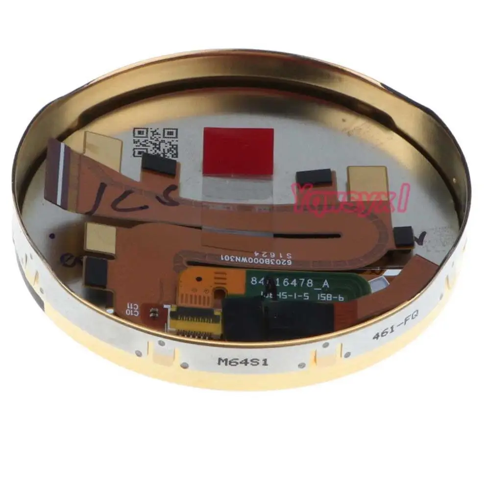 Yqwsyxl для Moto 360 часы 2nd 42 мм 46 мм Сенсорный экран дигитайзер ЖК-дисплей с рамкой Запчасти Замена
