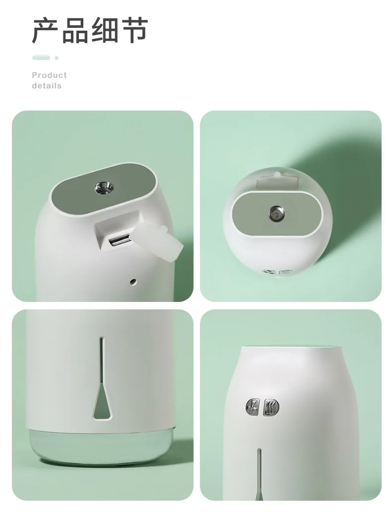 Увлажнитель воздуха Xiaomi Youpin U-clip Usb мини-вентилятор три в одном ночной Светильник для автомобиля Домашний Настольный креативный продукт 3 цвета