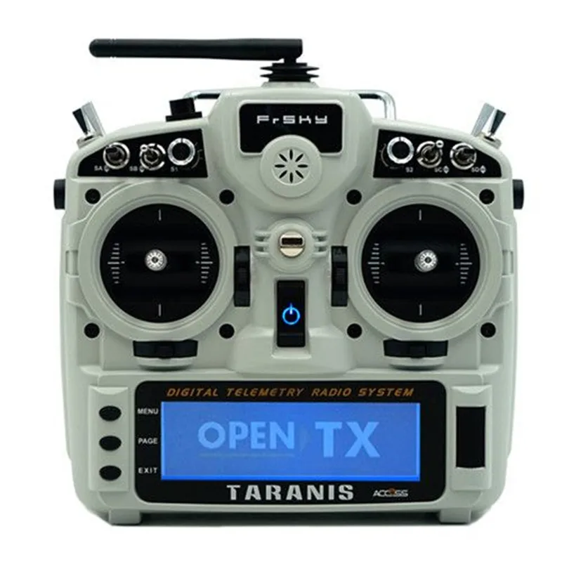 Передатчик FrSky Taranis X9D Plus 2,4G 24CH ACCST D16 с функцией анализатора спектра с ЖК-подсветкой для радиоуправляемого дрона