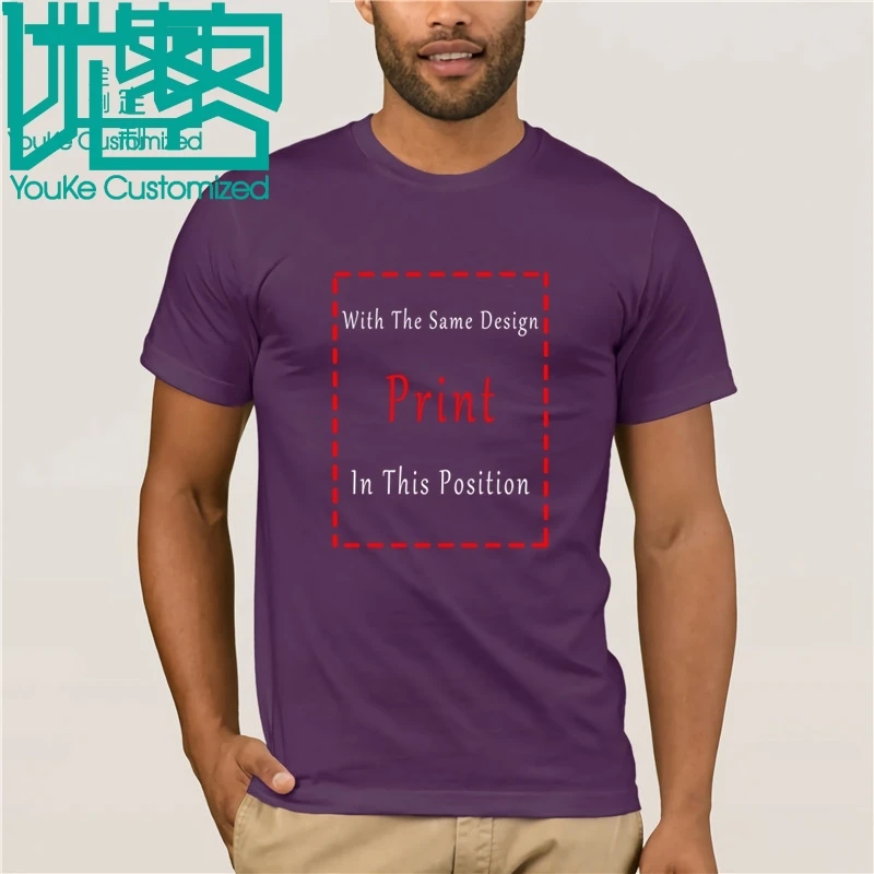 Don't Make Me Gibbs Slad You Летняя мужская футболка с коротким рукавом - Цвет: purple