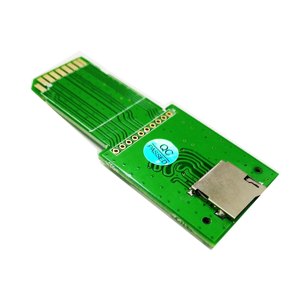 Популярные Micro SD TransFlash TF на SD SDHC карта памяти адаптер конвертер Расширение кард-ридер для мобильный портативный динамик устройства