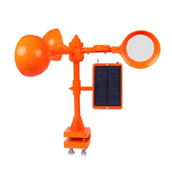 

Crow 360 Degree Rotary Weather Proof Solar Bird Repeller Scarer Tools Pest Control Windproof Voice Box Outdoor Garden