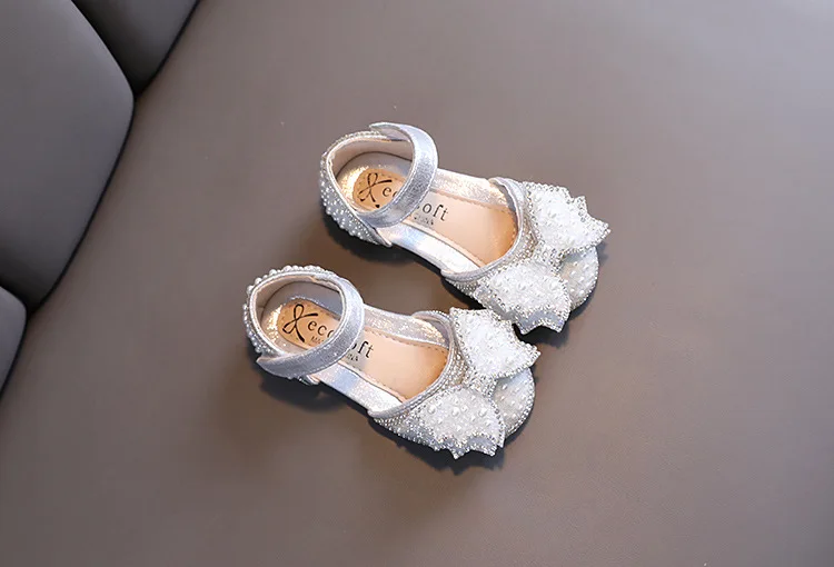 moda lantejoulas arco strass sapatos de bebê