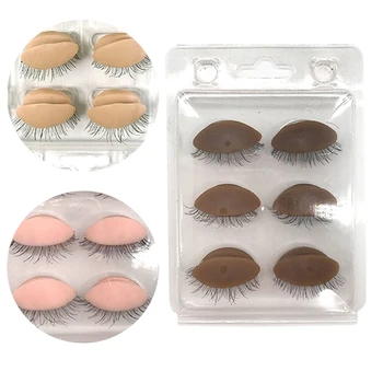 

Replaceable Eyelids Eyelash Grafted Training Mannequin Head Makeup Eyelash Extensions Training Model