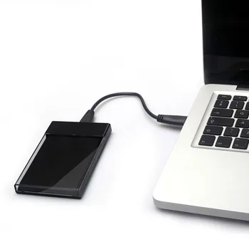 

USB 3.0 Portable High Speed SATA Support 6TB 2.5 Inch Plug And Play HDD UASP Hard Drive Enclosure Tool-free External Mobile SSD