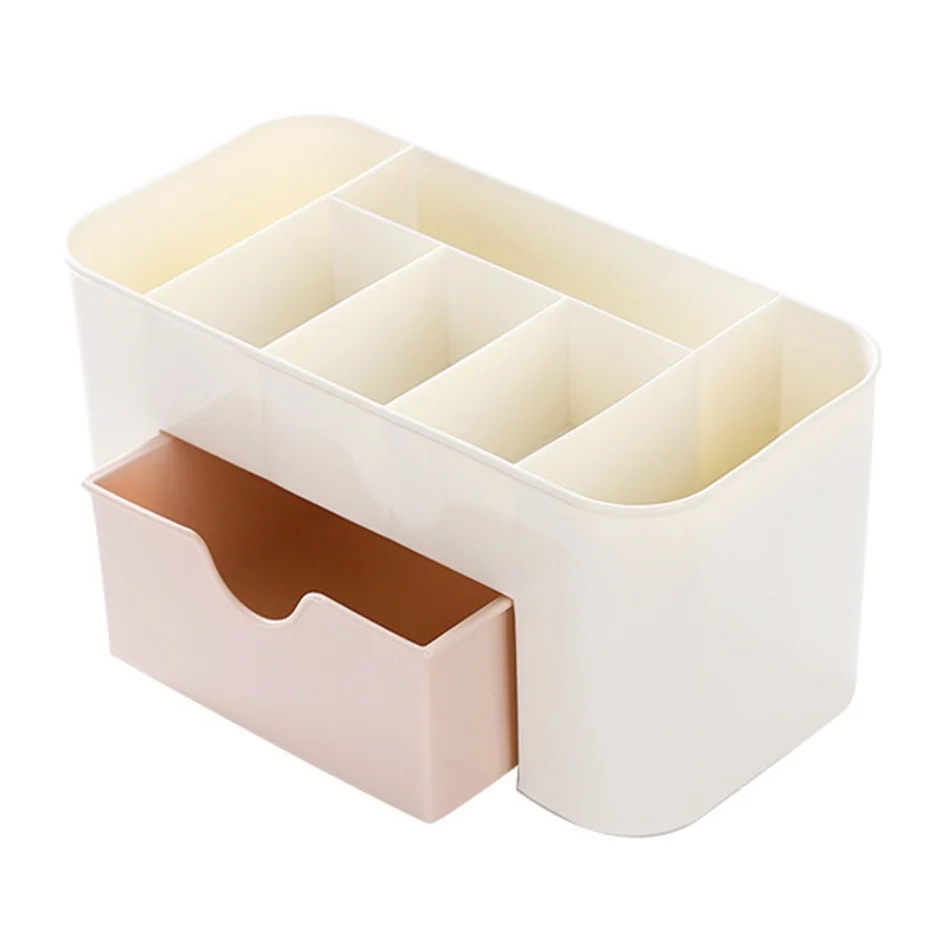 Makeup Organizer P Акриловый Ватный тампон для хранения, прозрачный косметический ватный тампон, косметический контейнер, органайзер для ювелирных изделий и банки для конфет - Цвет: Makeup Organizer P