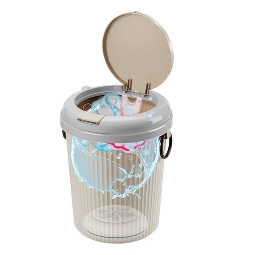 Washing Machine 8L 18W USB Baby Clothes Socks Home Travel Camping Motorhome