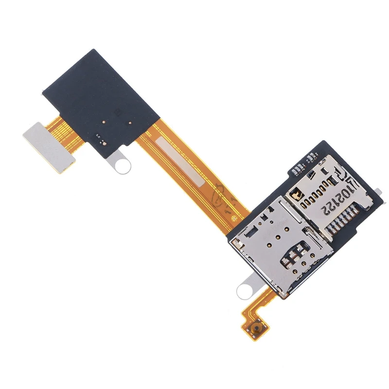 Гибкий кабель для держателя слота Sim карты TF Sony Xperia M2 S50H D2303 D2305 D2306|Шлейфы