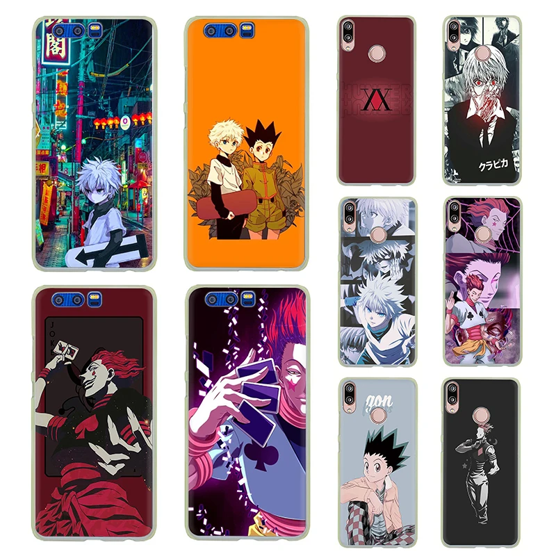 Жесткий пластиковый Чехол Hunter x Hunters для телефона Huawei Honor 6A 6C 7C 7X 8 8X 8C 9 10 Lite play view 20 9X