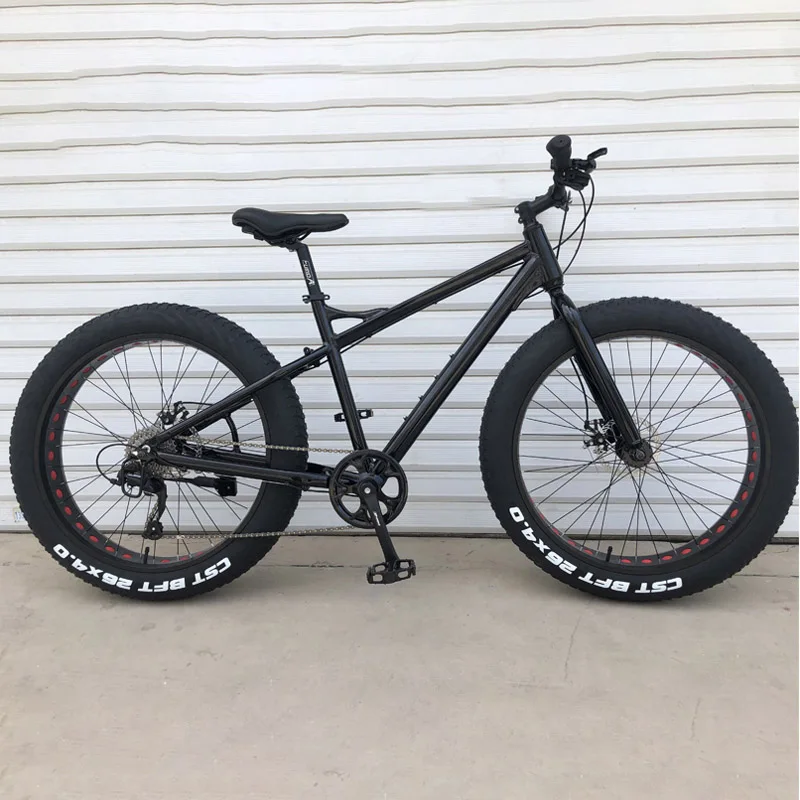 Bicycle Frame 26 Inch Ultra-wide Snowmobile Aluminum Frame 26x4.0/4.5/4.9 Fat Tire Bike ATV Bicycle Fatbike Seat Post 30.4mm Weight 2450g