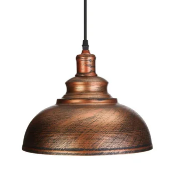 

Loft Chandelier Vintage Retro Ceiling Lamp Hanging Pendant Light Metal Fixture Retro Art Decor Wall Lamp Lampshade