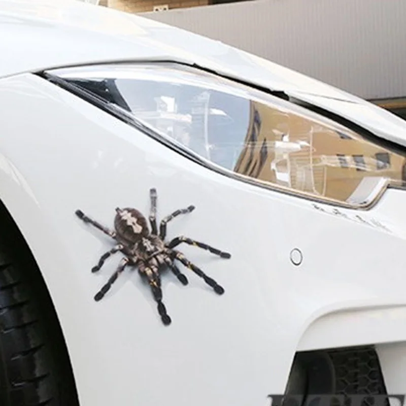 2018 Тепловые наклейки для стайлинга автомобилей автомобильные в форме паука