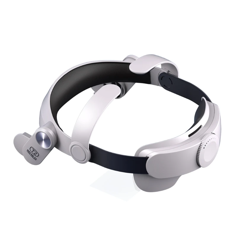 Foldable VR Headband Strap Headphone Reduce Head Pressure Portable Head Band Compatible with