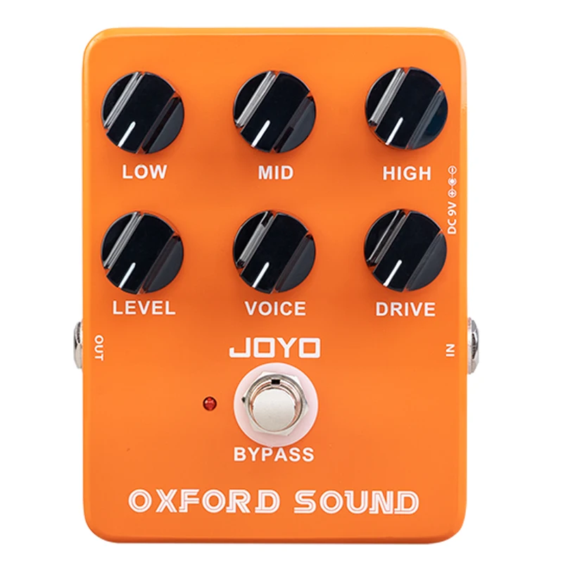 JOYO JF-22 оксфордская звуковая чистая педаль искажения для электрической гитары