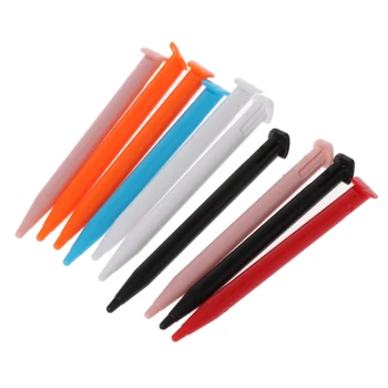

2020 New 10Pcs Plastic Stylus Pen Game Console Screen Touch Pen for Nintendo 2DS XL / LL