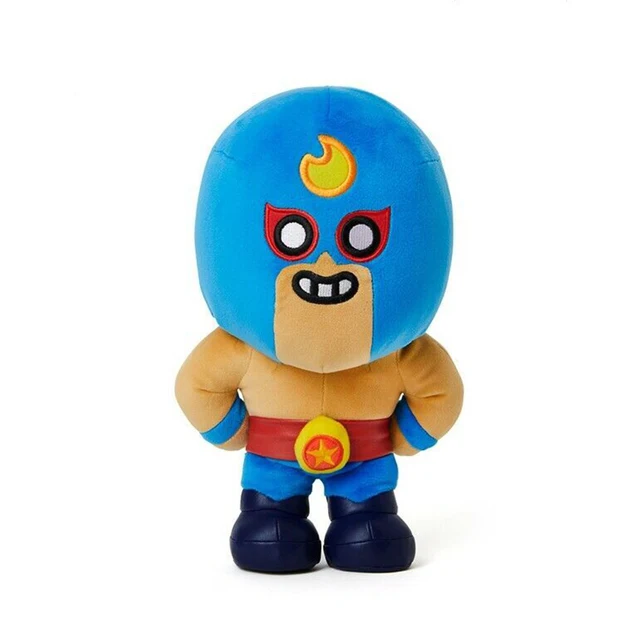 Hot Game Brawling Stars Plush Toy Dolls Cartoon Hero Leon Crow Spike Stuff Brawls Anime Figure Model Dolls Boy Christmas Gifts Aliexpress - brawl stars bibi plush